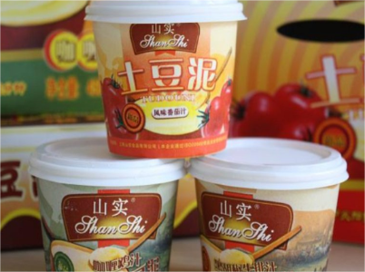 本公司推出新產(chǎn)品山實(shí)風(fēng)味系列土豆泥
